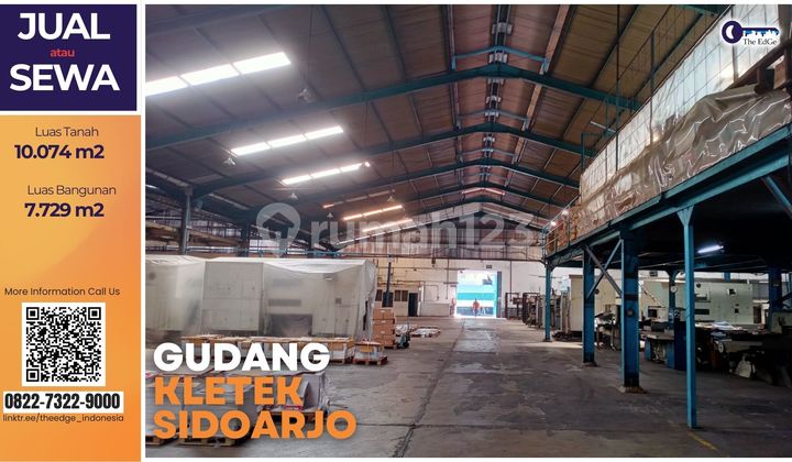 For Sale: Kletek Sidoarjo Warehouse with Industrial Permit, The Edge