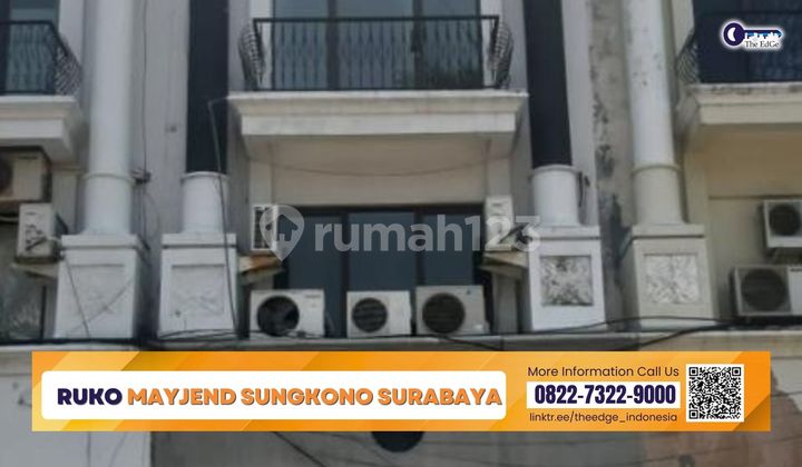 Lease 4-Story Shop House Mayjend Sungkono Rich Palace Surabaya The Edge 2