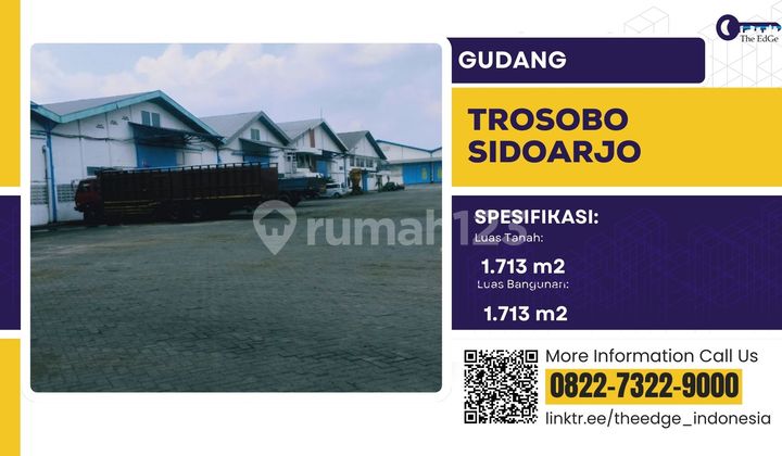 Disewakan Gudang Siap Pakai di Trosobo Gilang Taman Sidoarjo - The EdGe Disewakan Gudang Siap Pakai di Trosobo Gilang Taman Sidoarjo - The EdGe