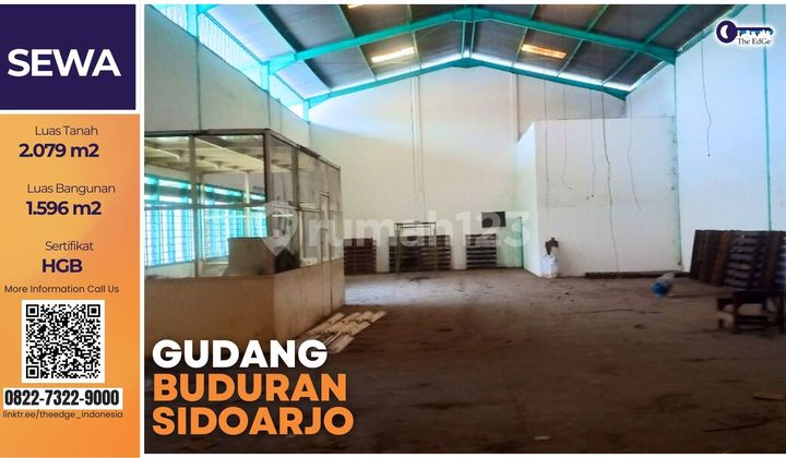 Gudang Strategis Buduran Akses Mudah Tol & Juanda - The Edge