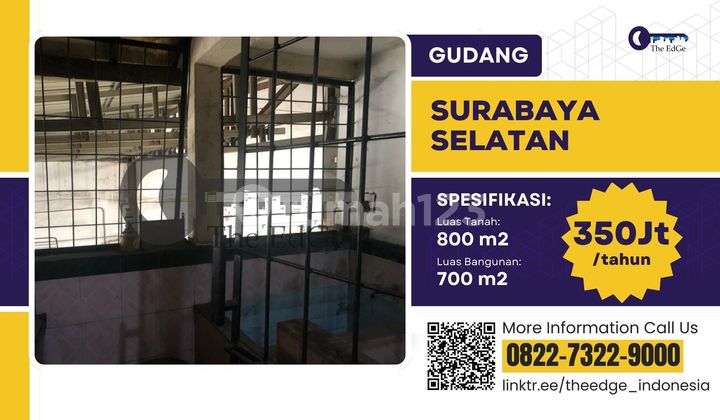 Warehouse & Office Rungkut Surabaya - East Facing, 13,300 Watt Electricity - The EdGe