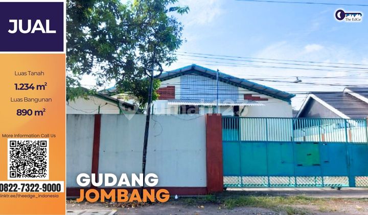 Gudang Halaman Luas Akses Truk Kontainer di Jombang - The Edge Gudang Halaman Luas Akses Truk Kontainer di Jombang - The Edge