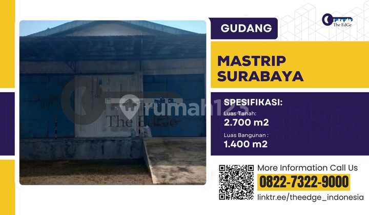 For Rent: Karang Paling Mastrip Warehouse, Warugunung, Surabaya - The EdGe