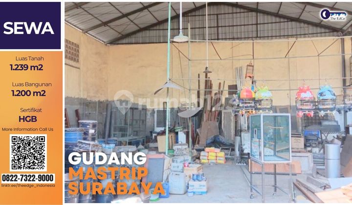 Jual Gudang Mastrip Karangpilang Surabaya - The Edge