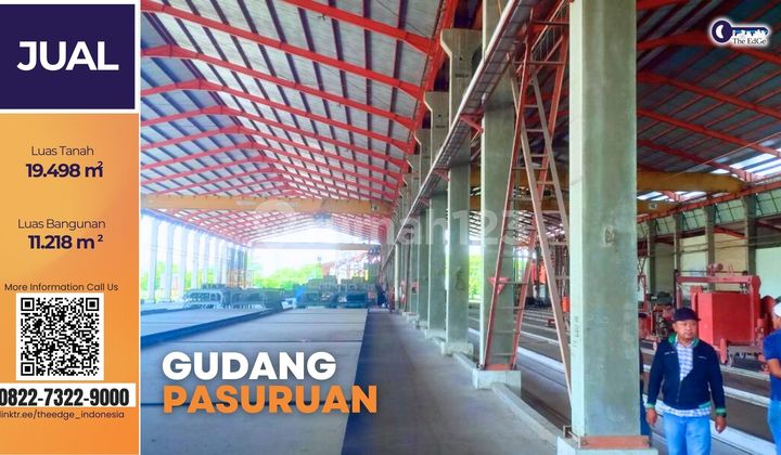 Active Factory Ready for Production in BEP Gempol Industrial Area - A Rare & Strategic Asset