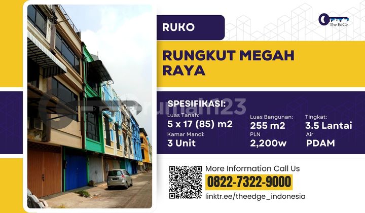 Disewakan Ruko Rungkut Megah Raya 