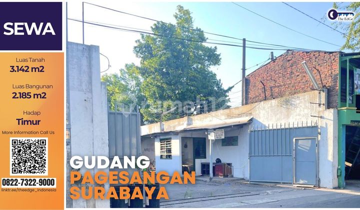 Gudang Pagesangan Jambangan Kebonsari Dekat Akses Tol Waru