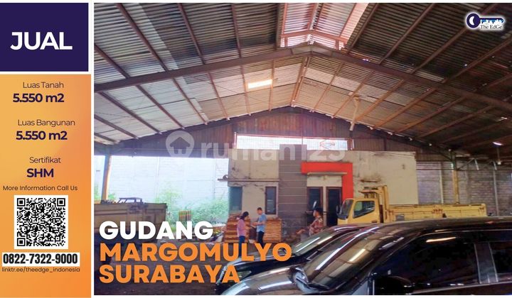 Tanah dan Gudang SHM di Margomulyo Surabaya - The Edge