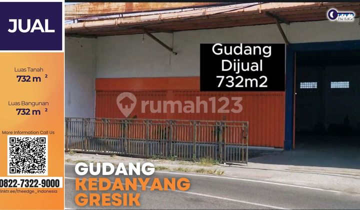 Warehouse for Sale in Kedanyang, Gresik, 14 Units from Kebomas Toll Gate The Edge