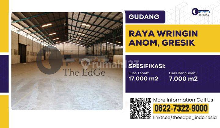 Jual Cepat Gudang Raya Wringinanom Gresik The Edge 2