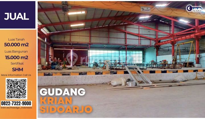 Gudang 15.000 M² Dekat By Pass Krian Sidoarjo Akses Kontainer & SHM - The Edge Gudang 15.000 M² Dekat By Pass Krian Sidoarjo Akses Kontainer & SHM - The Edge