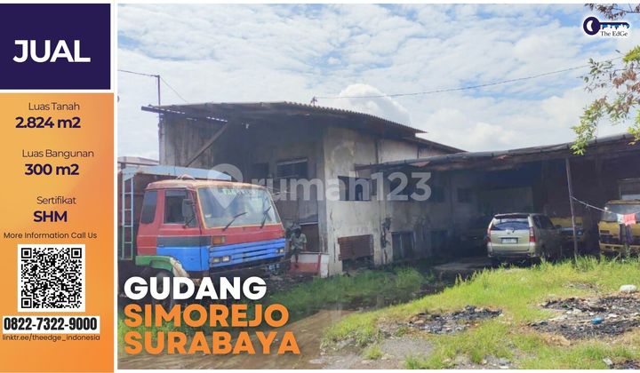 Demak Surabaya Warehouse SHM | Land Area 2,824 M² | Price 4 Million/M² Demak Surabaya Warehouse SHM | Land Area 2,824 M² | Price 4 Million/M²