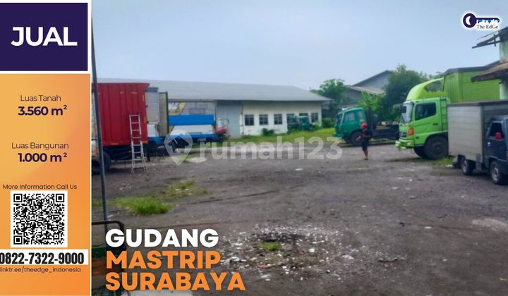 Jual Gudang Karang Paling Mastrip Warugunung Surabaya - The Edge