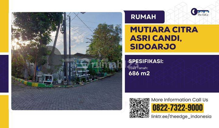 Jual Rumah Hitung Tanah di Perum Mutiara Citra Asri Sidoarjo 2