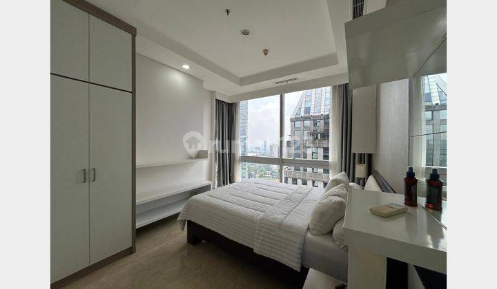 ruang keluarga apt the capital residence 3+1br