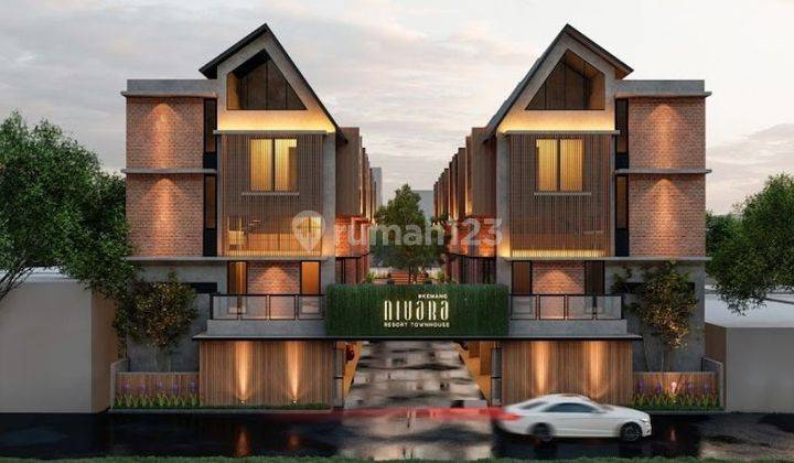 Dijual resort town house nivara kemang 1