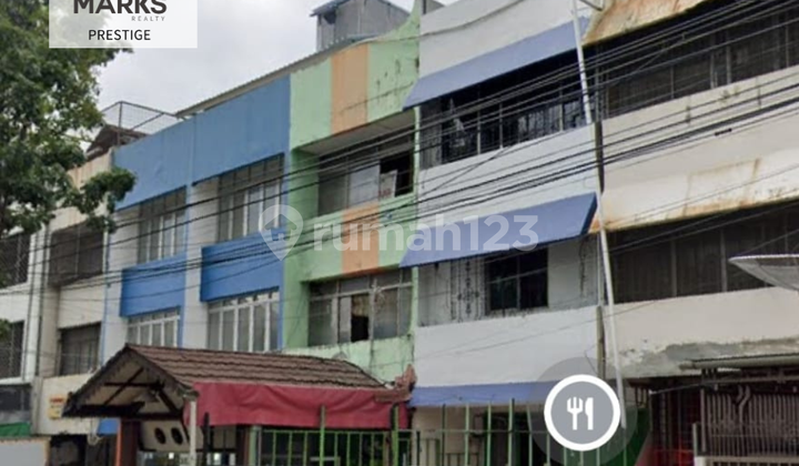 Dijual Murah Harga Njo Ruko Cocok untuk Usaha & Resto di Jl. Biak Raya Cideng Jakarta Pusat