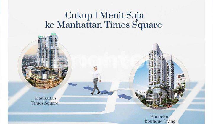 Jual Rugi Apartment Princeton Akses Langsung Ke Mall Mahattan 
