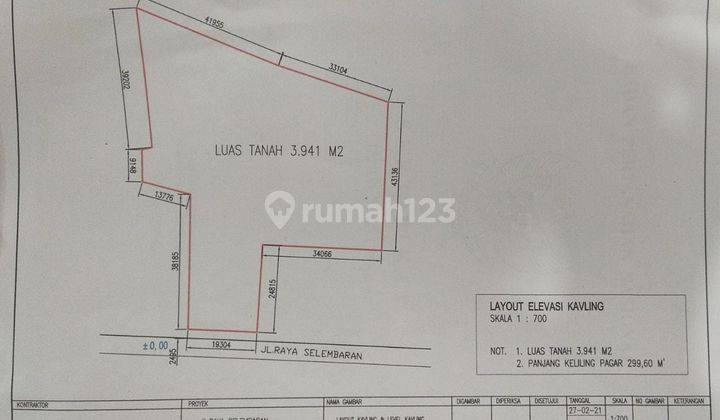 Tanah Dijual  1