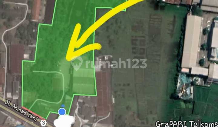 Tanah startegis di jalan utama Kota Cilegon 1
