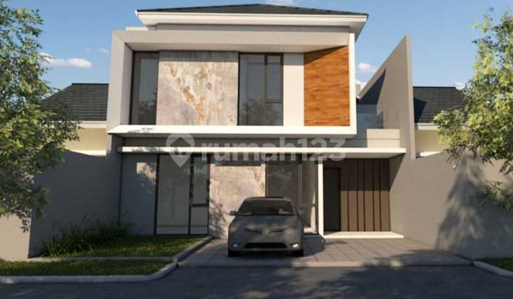 Two-Story House in Batununggal Under Construction 2