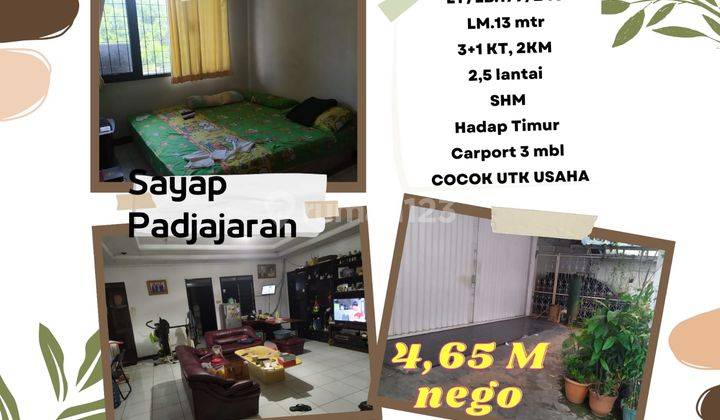 Rumah 2 Lantai Bagus Unfurnished SHM di Pajajaran, Bandung 2