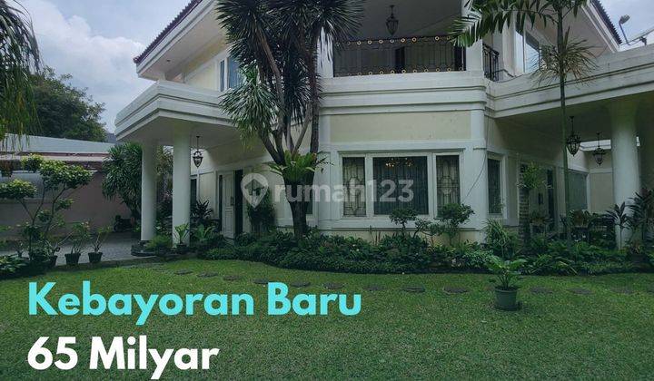 Dijual Rumah Mewah 2 Lantai Posisi Hoek Kebayoran Baru 1