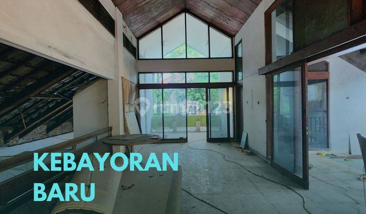 Dijual Rumah Mewah Butuh Renovasi Di Kebayoran Baru 1