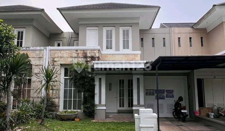 House for Rent Neat with Backyard Garden Olivia Silk at Alam Sutera