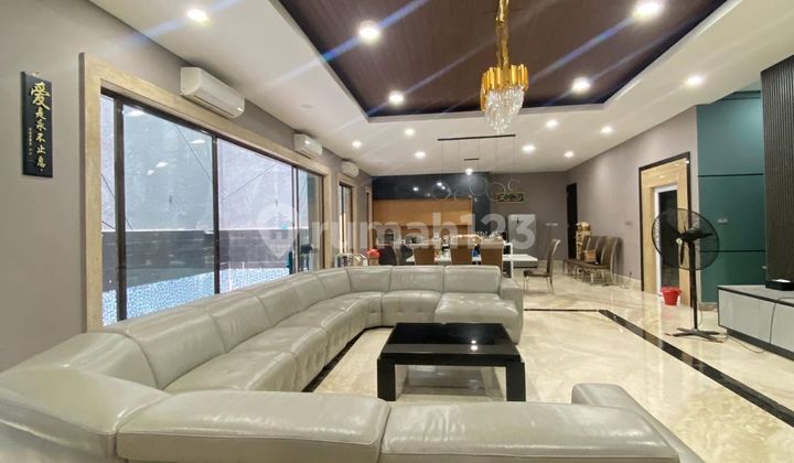 Luxury House in PIK Cluster Garden House, Area 450 Meters with Swimming Pool