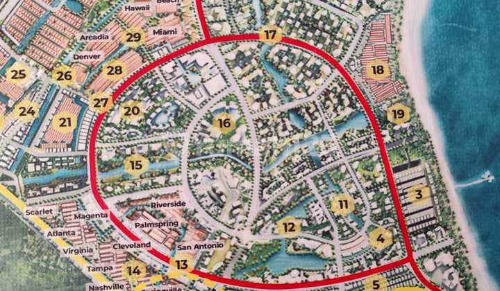 Tanah Komersial Pik2 Lokasi Depan Apt Tokyo Ada 2 Sisi Muka