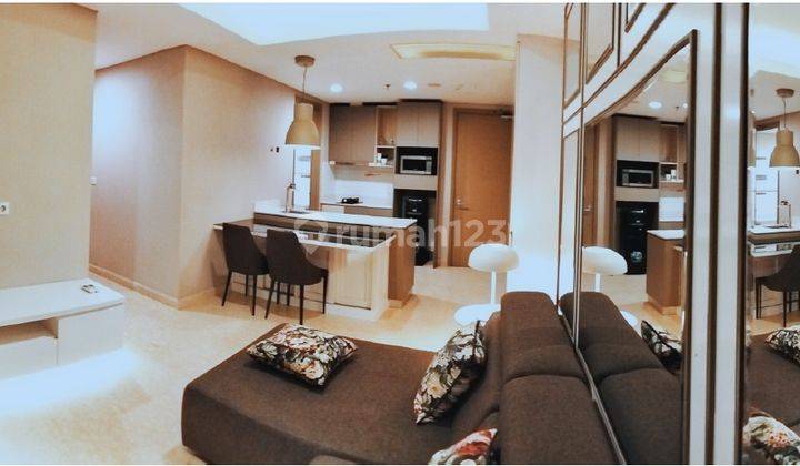 Disewakan Cepat Dijual Apartemen Gold Coast Pik Tower Atlantic 2 BR +1 Furnish Dan Design Interior 1