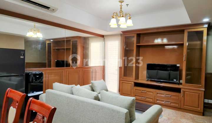 For Rent Jasmine Mansion Kemayoran 2 BR Furnished High Floor
