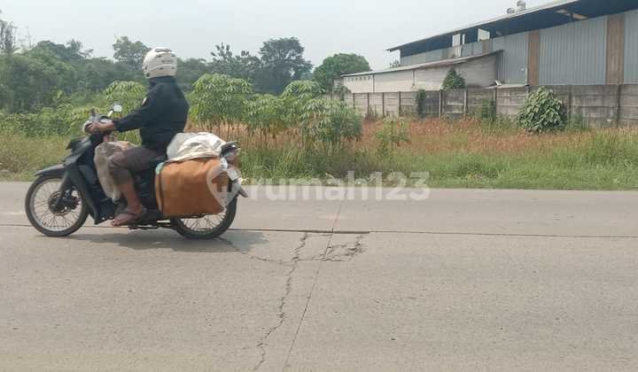 Murah, Bagus, Lokasi Strategis Dijual Tanah di Legok Dekat Cikupa Tangerang Luas 7 Hektar Pinggir Jalan