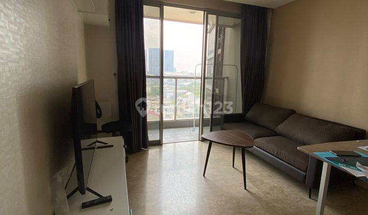 Disewakan Apartemen Gold Coast Pik L 51m 1BR Full Furnish Bagus City View 2