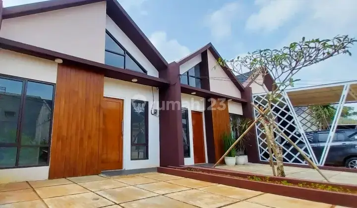 Rumah minimalis modern terbaru dekat dengan akses tol  1