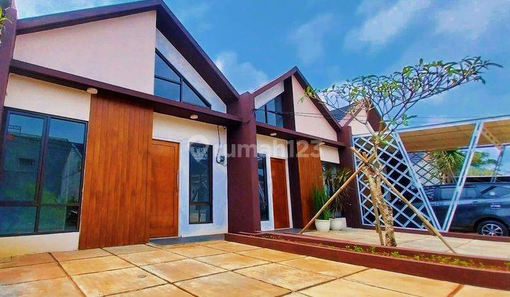 Rumah Surat SHM Bebas banjir Lokasi dekat Exit Tol cimanggis 2