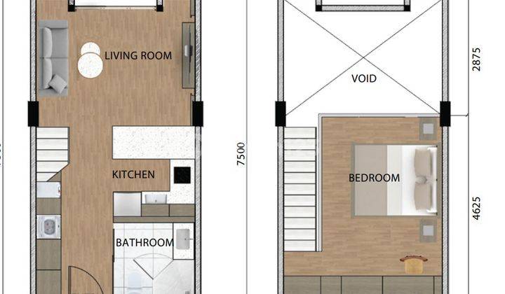 Echo Beach Apartment Aster For Sale Canggu 3