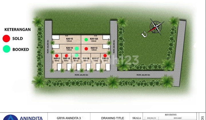 Rumah Ready Stok KPR DP 5 Juta Free Biaya2, Free Canopi & Pagar 14