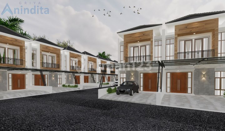 Rumah Mewah Minimalis Modern KPR DP 5 Juta Free Biaya2 3