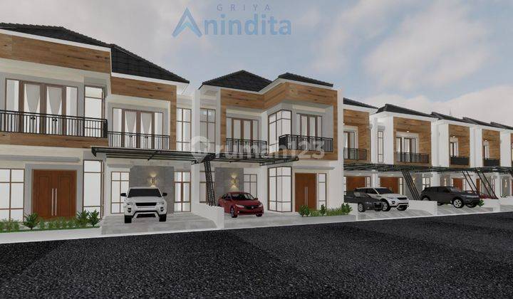 Rumah Mewah Minimalis Modern KPR DP 5 Juta Free Biaya2 5