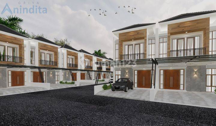 Rumah Mewah Minimalis Modern KPR DP 5 Juta Free Biaya2 3
