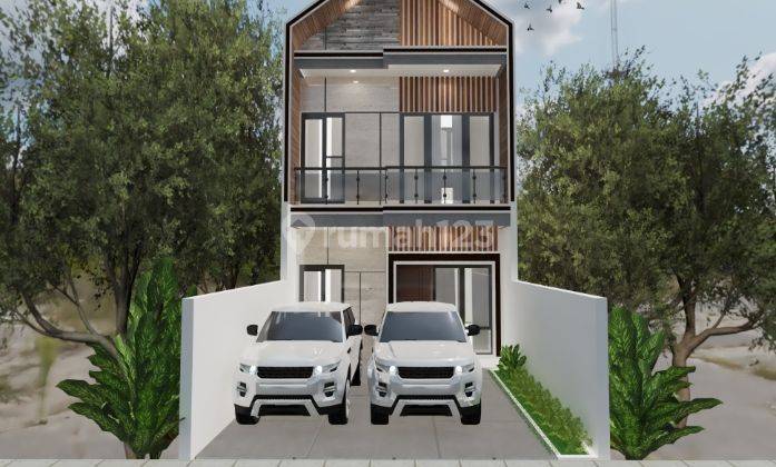 Rumah Town House Scandinavian Ready Stok KPR DP 0% Free Biaya2 2