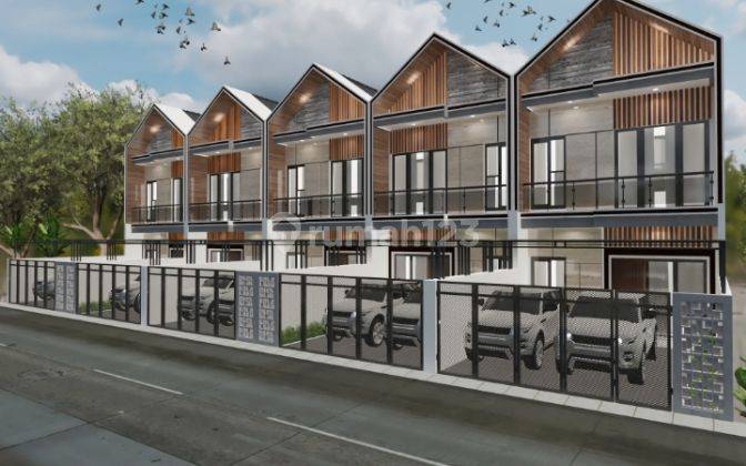 Rumah Town House Scandinavian Ready Stok KPR DP 0% Free Biaya2 7