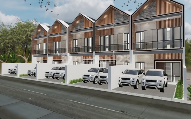Rumah Town House Scandinavian Ready Stok KPR DP 0% Free Biaya2 7