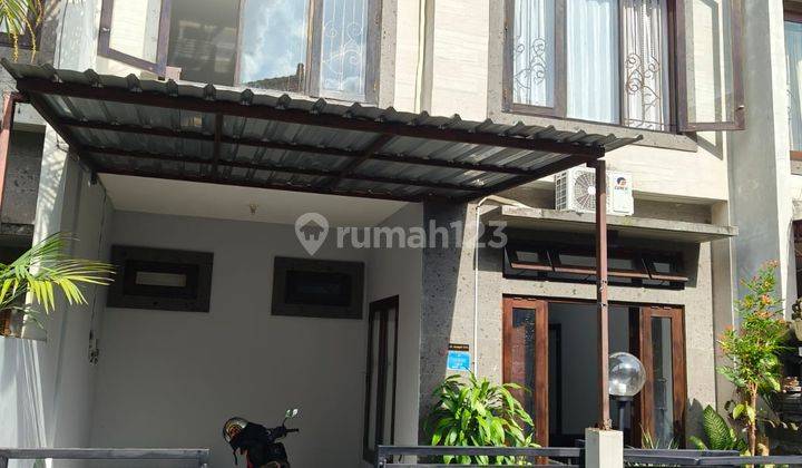 RUMAH MINIMALIS 3BR SIAP HUNI BEBAS BANJIR FULLYFURNISHED LOKASI RENON  1