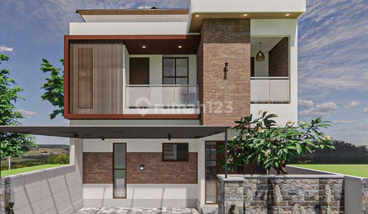 Hunian Villa Cluster Mewah Dekat Modern Di Renon  1