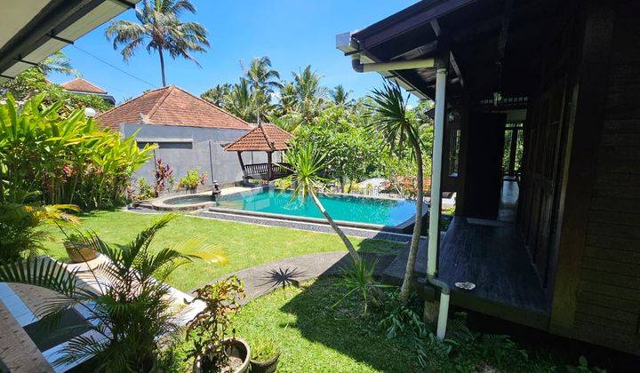 For Sale Villa Lokasi Tourist View River Jungle Di Central Ubud  1