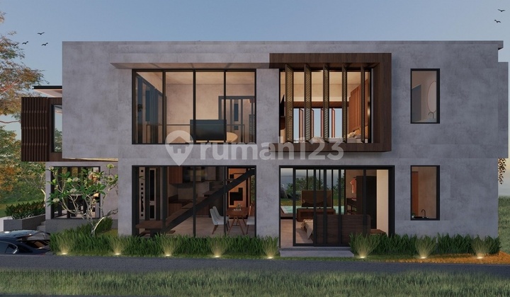 Luxury Villa Near Pantai Cemagi Semi Furnished Area Canggu 