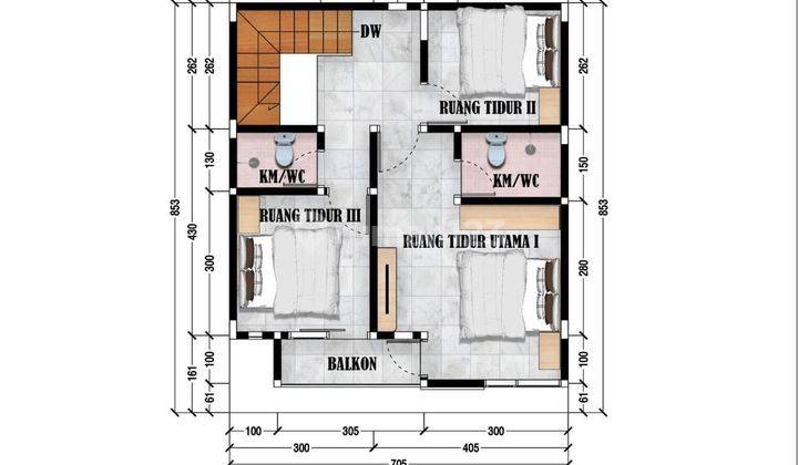 Minimalist 2 Floor Residential Strategic Location Near Denpasar City Center  2